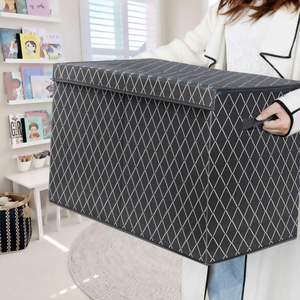 Large Capacity Toy Chest <b>Box</b> <b>with</b> <b>Lid</b> Foldable Toys <b>Storage</b> Containers Toy <b>Storage</b> Organizer Kids for Living Room - Product Image 3