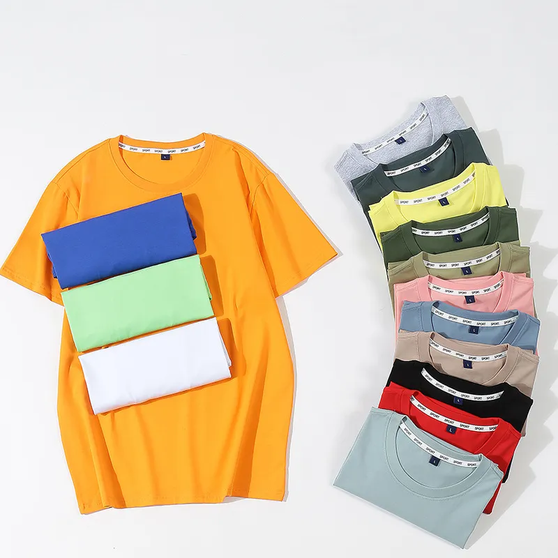 2023 Mens Designers T Shirt Man plain cotton tshirt 3 color Short Sleeves Summer Shirts Men Loose Tees