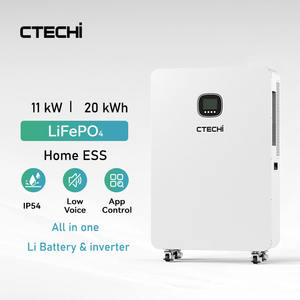 Système solaire complet <span class=keywords><strong>CTECHi</strong></span> 10kW 11kW 20kWh avec batterie, onduleur, panneau solaire, tout-en-un pour maison, villa, système d'alimentation solaire ESS, ensemble complet - Product Image 5