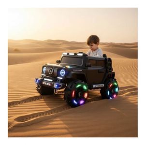 Auto Eléctrico para Niños de 2 a 4 Años, Motor Dual 390, Lámpara LED Halo, Batería de 12V7Ah, Asiento Espacioso y Resistente de Plástico, Movimiento Suave - Product Image 2
