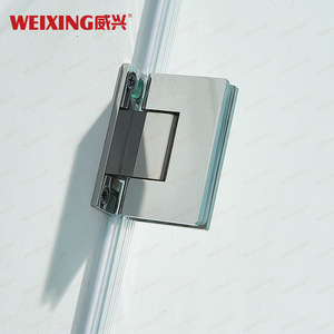 Cửa tắm kính cường lực khung không viền bản lề thép không gỉ mạ crôm hiện đại, xuất xưởng trực tiếp - Product Image 3