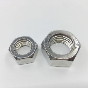 304 Stainless Steel Hex Nuts M2 M30 DIN934 Metric Grade A Right Hand Thread - Product Image 3