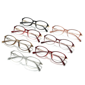 Oval Women <b>Eyeglasses</b> <b>Frames</b> G6003 Transparent Full Rim Lightweight Decoration Spectacles For Fashion - Product Image 5