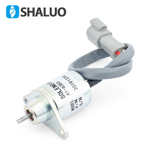 Flameout Solenoid Valve <b>12V</b> Fuel Cut-off Diesel Engine Stop <b>Switch</b> for Replace Repair - Product Image 1