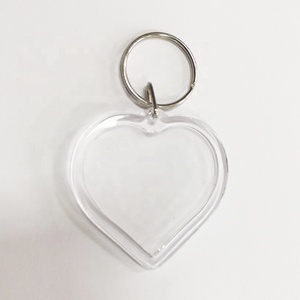 Khung ảnh rõ ràng trống Acrylic Keychain nhựa trong suốt tag treo ảnh Acrylic Keychain trống - Product Image 4