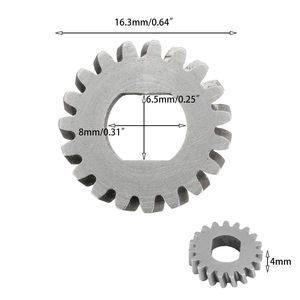 มอเตอร์ซันรูฟเกียร์ 18T 19T สแตนเลสสำหรับอะไหล่ทดแทนโฟล์คสวาเก้น ออดี้ - Product Image 2