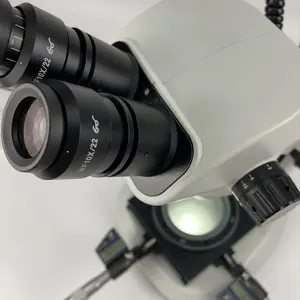 ZM6745B-D3D 0.67X-4.5X LED Zoom Binocular Stereo Microscope For Industrial With XY Digital Mechanical Stage