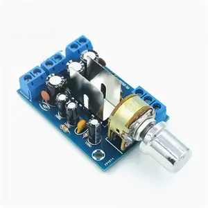 TEA2025B penguat daya papan Audio 2.0 channel Amplifier Mini Digital Stereo AMP 3Wx2 Home Sound theater DC 5-12V AC 5-9V