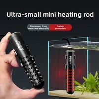 Mini chauffe-eau pour petits aquariums, température constante, conversion automatique de fréquence, s'éteint en cas de manque d'eau