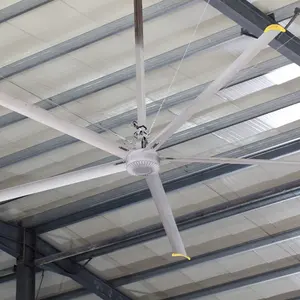 Industrial Large Ceiling Fan Large Workshop Energy Saving Ceiling Fans Big Ass HVLS Ceiling Fans For Warehouse