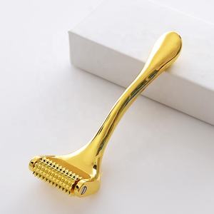 Rouleau de massage de levage raffermissant le <span class=keywords><strong>visage</strong></span> personnalisé <span class=keywords><strong>aiguille</strong></span> en métal multifonction point d'<span class=keywords><strong>acupuncture</strong></span> rouleau de massage facial - Product Image 5