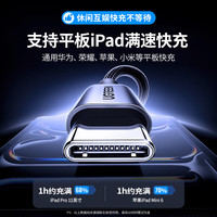 Cable de Carga Rápida USB-C a USB-C de 2m, PD60W, para iPhone 17/16/15 Pro y Tablets, con Revestimiento de Nailon