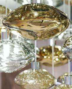 <span class=keywords><strong>Luminaire</strong></span> suspendu de luxe avec sphères d'or et de <span class=keywords><strong>verre</strong></span> <span class=keywords><strong>Luminaire</strong></span> de décoration d'art moderniste pour grands halls d'hôtel - Product Image 3