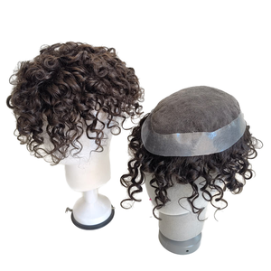 Perruque <span class=keywords><strong>Homme</strong></span> Tendance Européenne et Américaine, <span class=keywords><strong>Cheveux</strong></span> Courts et Volumineux, Perruque en Fibre Mécanisée, Coiffure Masculine - Product Image 1