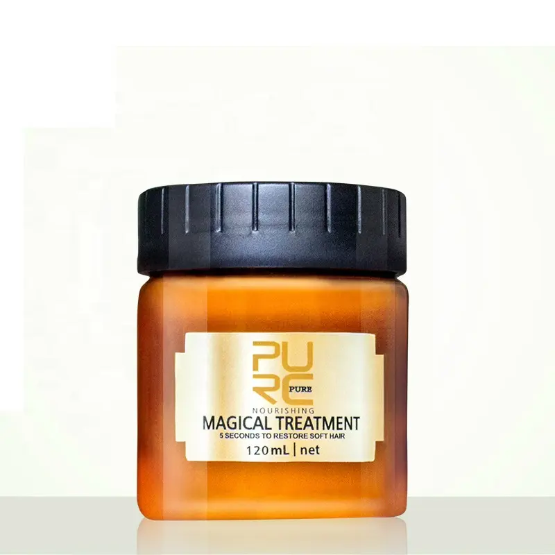 PURC 120ml masque de traitement magique 5 secondes réparation des dommages restaurer les cheveux doux pour tous les types de cheveux traitement du cuir chevelu à la kératine