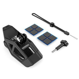 Kit de Accesorios para Cámara Antideslizante de Alta Calidad, Soporte Adaptador para Casco de Motocicleta para Cámaras de Acción Gopro, Dji, <span class=keywords><strong>Insta360</strong></span> - Product Image 1
