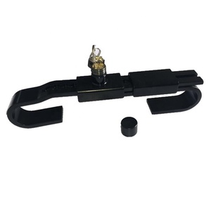 Sigillo di Sicurezza in Metallo PY-2010 con Codice a Barre per Container Logistici, Nero, 3 Chiavi, Lunghezza Corpo 445mm - Product Image 1