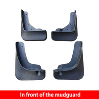 Garde-boue pour Mitsubishi Outlander 23-UP, matériau PP/TPE souple et résistant au gel, protection contre les éclaboussures, garde-boue avant et arrière