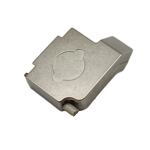 Campana de metal de 45 grados para d-sub, <span class=keywords><strong>conector</strong></span> <span class=keywords><strong>VGA</strong></span> de 15 pines/<span class=keywords><strong>conector</strong></span> 3W3 backshells - Product Image 2