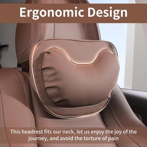 Ensemble de coussins de siège de voiture de luxe - Housse en nylon premium, massage rafraîchissant, soutien lombaire, fermeté douce, soulagement des douleurs dorsales, ajustement universel - Product Image 5
