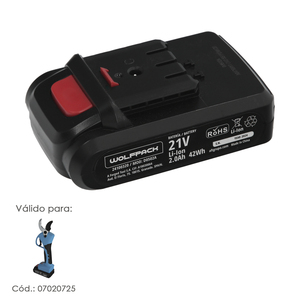 Batteria 21V 2A per Forbici da Potatura 07020725 - Product Image 1