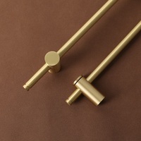 Poignées de meubles en laiton massif Maxery Home, poignées de porte de cuisine en cuivre, poignées de placard dorées, boutons de tiroir, poignées de meubles