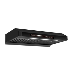 Hotte de cuisinière à lumière LED à 3 vitesses avec filtres à déflecteur à commande gestuelle tactile à alimentation électrique pour usage domestique ou hôtelier US Ventilé - Product Image 2