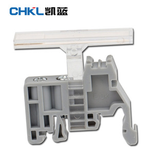 คลิปหนีบป้าย Chkl Klm A แบบใส ขนาด 46 มม. x 38 มม. x 9.5 มม. สำหรับติดตั้งป้ายและเทอร์มินัลบล็อก - Product Image 3