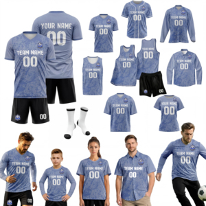 Prix de gros Kits de football personnalisés pour équipes, ensemble complet imprimé en couleur, respirant, séchage rapide, manches courtes, été - Product Image 1