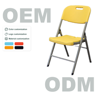 Chaises de bar pliantes modernes en PEHD léger pour l'extérieur, le jardin, les fêtes et la maison – Vente en gros
