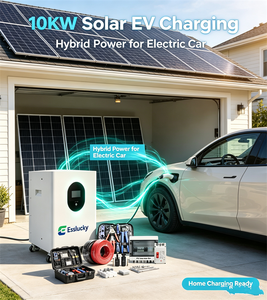 Système d'énergie solaire hors réseau 3KW 5KW 10KW pour l'irrigation des fermes, kit générateur à batterie au lithium - Product Image 6