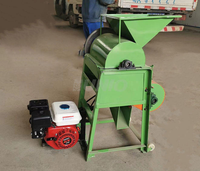 Machine à décortiquer les graines de ricin diesel ou motorisée Machine à décortiquer pour machine à éplucher les graines de ricin