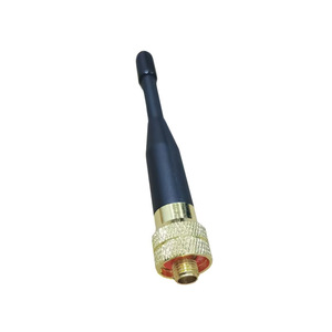 Walkie Talkie T4 Dorado Bronce, Antena Corta Portátil, Alta Ganancia, Mejora de Señal con Varilla para UV5R UV82 - Product Image 1