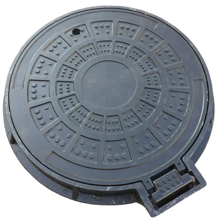 도매 높은 적재 텔레콤 잠글 수있는 유리 섬유 복합 FRP GRP SMC 맨홀 커버