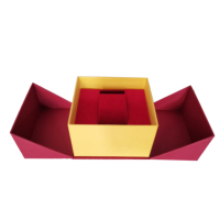 Boîte Cadeau Personnalisée de Luxe Recyclable à Fermeture Magnétique Rigide pour la Saint-Valentin, Bonbons Sucrés, Dates, avec Laminage Brillant, Gaufrage et Revêtement UV
