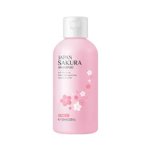 Sakura onarım hasarlı saç cilt vücut yıkama beyazlatma banyo duş jeli nemlendirici besleyici Anti kepek yağı kontrol şampuanlar