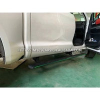 Pijakan samping elektrik otomatis retractable OEM/ODM untuk Toyota Tundra 2011+ dengan lampu LED, tersedia dalam stok.