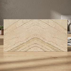 Azulejos de Porcelana Pulida Matrix Beige de 2x4 Pies, con Diseño de Libro, Acabado Brillante, 8.5mm, para Pared y Suelo - Product Image 3