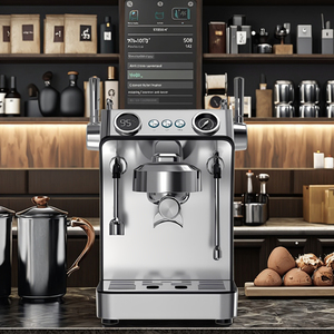 Cafetera Espresso de 2L con Filtro Portafiltro de Acero Inoxidable y Carcasa, Sistema de Calentamiento Instantáneo con Bloque Térmico, Grupo Individual o Doble - Product Image 3