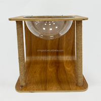 Table d'appoint en métal noir et doré