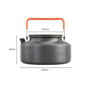 Ensemble de tasses de réchaud de bouilloire de camping dans une boîte à outils en métal <span class=keywords><strong>Kit</strong></span> de cuisson en plein air pour camping pique-nique voyage - Product Image 3