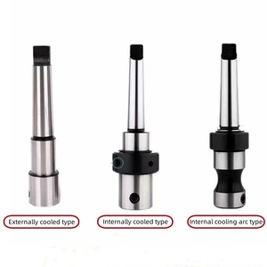 MT2/3 Vástago Anular Cortador Broca hueca Refrigeración externa R8 Morse Taper Arbor Abrazadera Portabrocas Herramienta de extensión de taladro magnético-OEM - Product Image 4