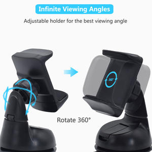 Support de téléphone <span class=keywords><strong>portable</strong></span> pour voiture à ventouse, rotatif à 360°, antidérapant, flexible, <span class=keywords><strong>portable</strong></span>, pour tableau de bord et pare-brise, utilisation à une main, <span class=keywords><strong>moins</strong></span> <span class=keywords><strong>cher</strong></span> - Product Image 3