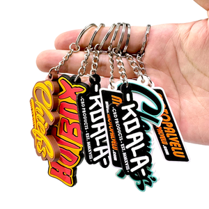 Campione Gratuito: Portachiavi in PVC Personalizzabile a Tema Animale, Stampato con Letterpress, con il Tuo Logo e Design, Integrazione della Supply Chain - Product Image 2