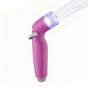 <span class=keywords><strong>Fesa</strong></span> na Shattaf, Bidé Higiénico Universal Musulmán, Manguera de Bidé Cromada, Ducha Manual, Rociador de Bidé de Mano con LED para Inodoro - Product Image 6