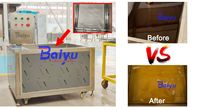 Cuisinière à huile continue SUS304 pour ligne de production de tofu et de tempeh - Système de filtration d'huile automatique pour l'Asie du Sud-Est