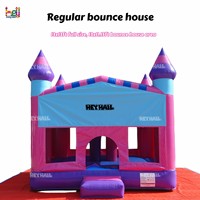 Château gonflable commercial en PVC de 13 x 13 pieds pour intérieur et extérieur, pour enfants