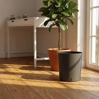 Pot de fleurs suspendu moderne et minimaliste, décoratif pour jardin, de luxe, léger, de haute qualité, avec trou de drainage, en matériau PP durable