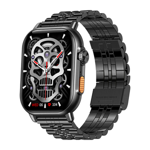 TK23 pro Smart Watch <span class=keywords><strong>cinturino</strong></span> <span class=keywords><strong>in</strong></span> <span class=keywords><strong>acciaio</strong></span> IP68 impermeabile per il monitoraggio della frequenza cardiaca orologi <span class=keywords><strong>Smartwatch</strong></span> TK23 <span class=keywords><strong>con</strong></span> funzione di chiamata BT - Product Image 2