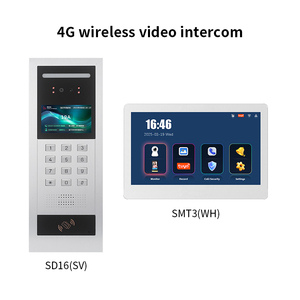 Equipo de Seguridad con Desbloqueo Remoto Inalámbrico 4G y Modo No Molestar, <span class=keywords><strong>Intercomunicador</strong></span> de <span class=keywords><strong>Oficina</strong></span> IP65 de 10 Pulgadas para Parques Industriales - Product Image 1